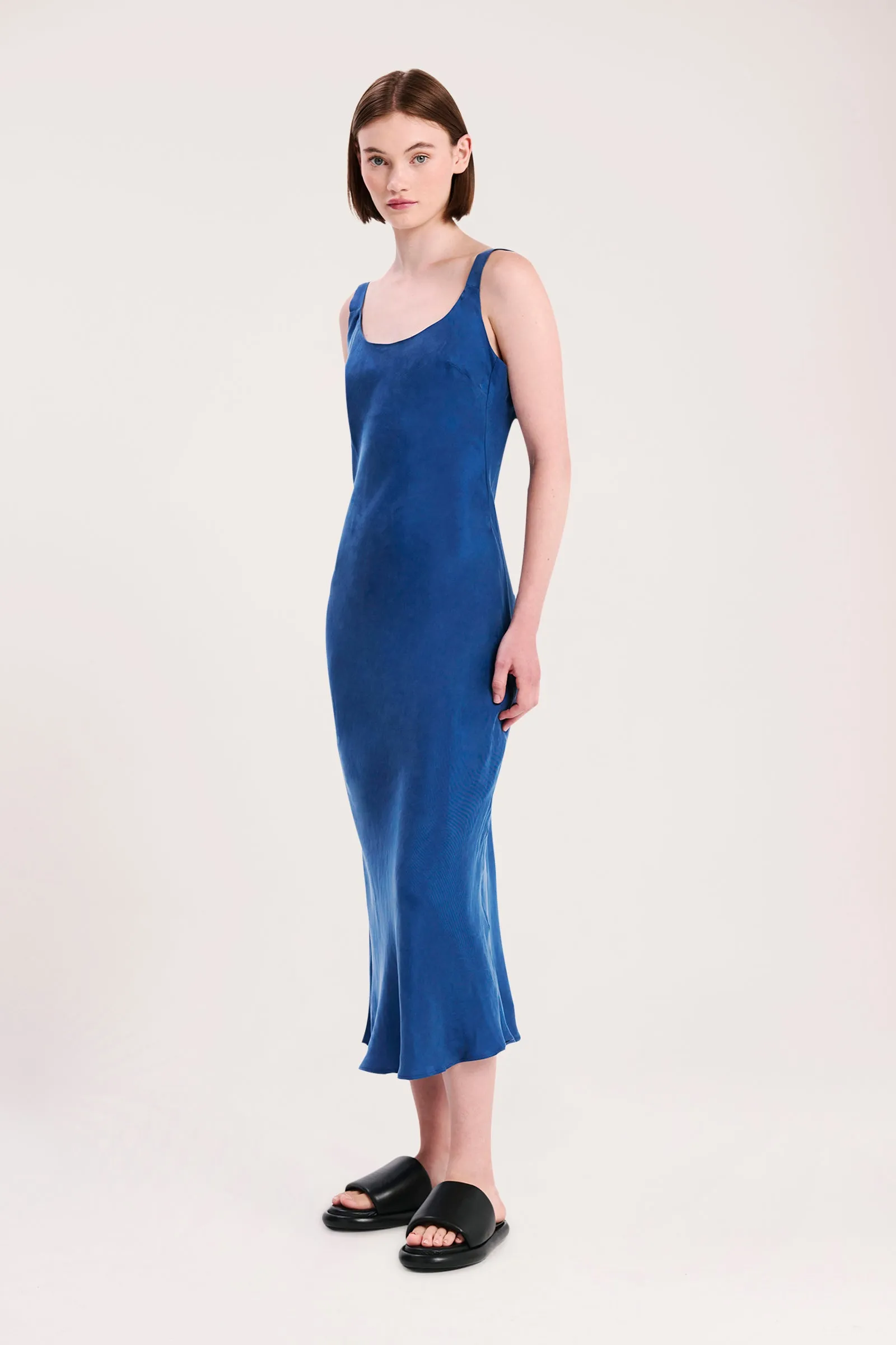 REN CUPRO SLIP DRESS sold by Nude Lucy product image thumbnail 3