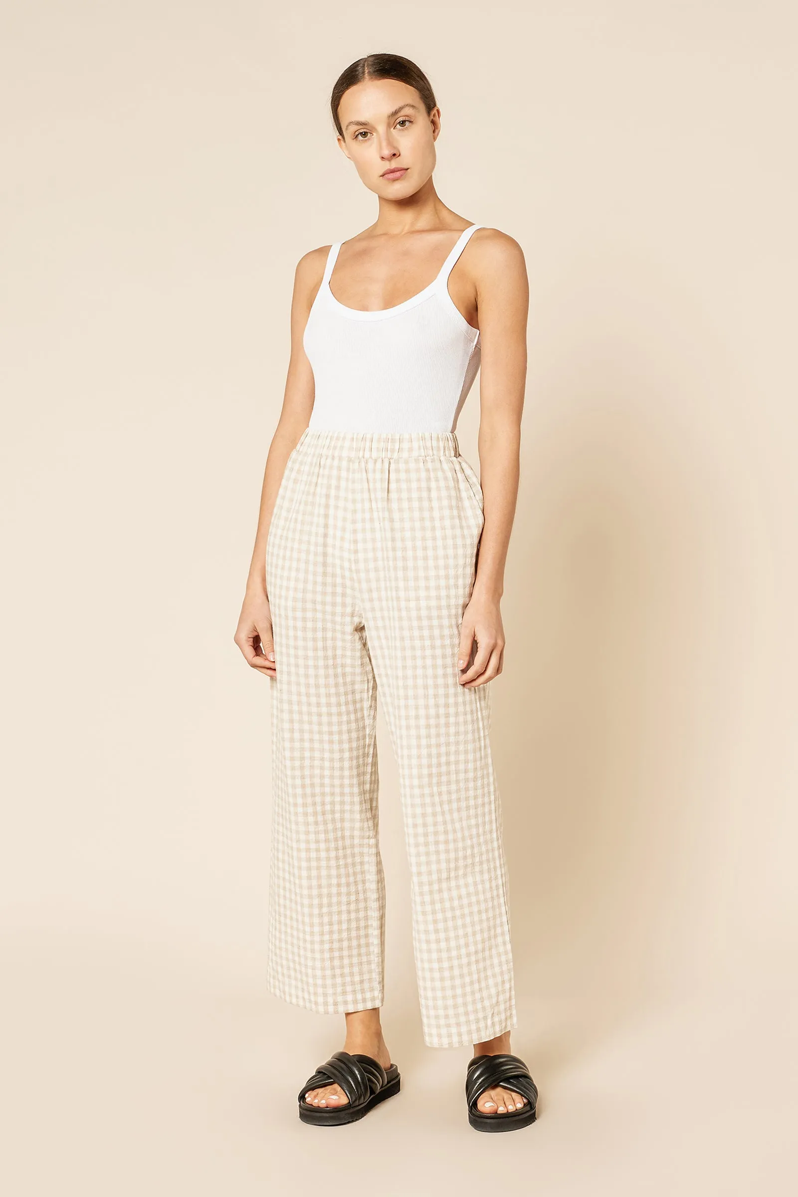 CLIVE CHECK PANT sold by Nude Lucy