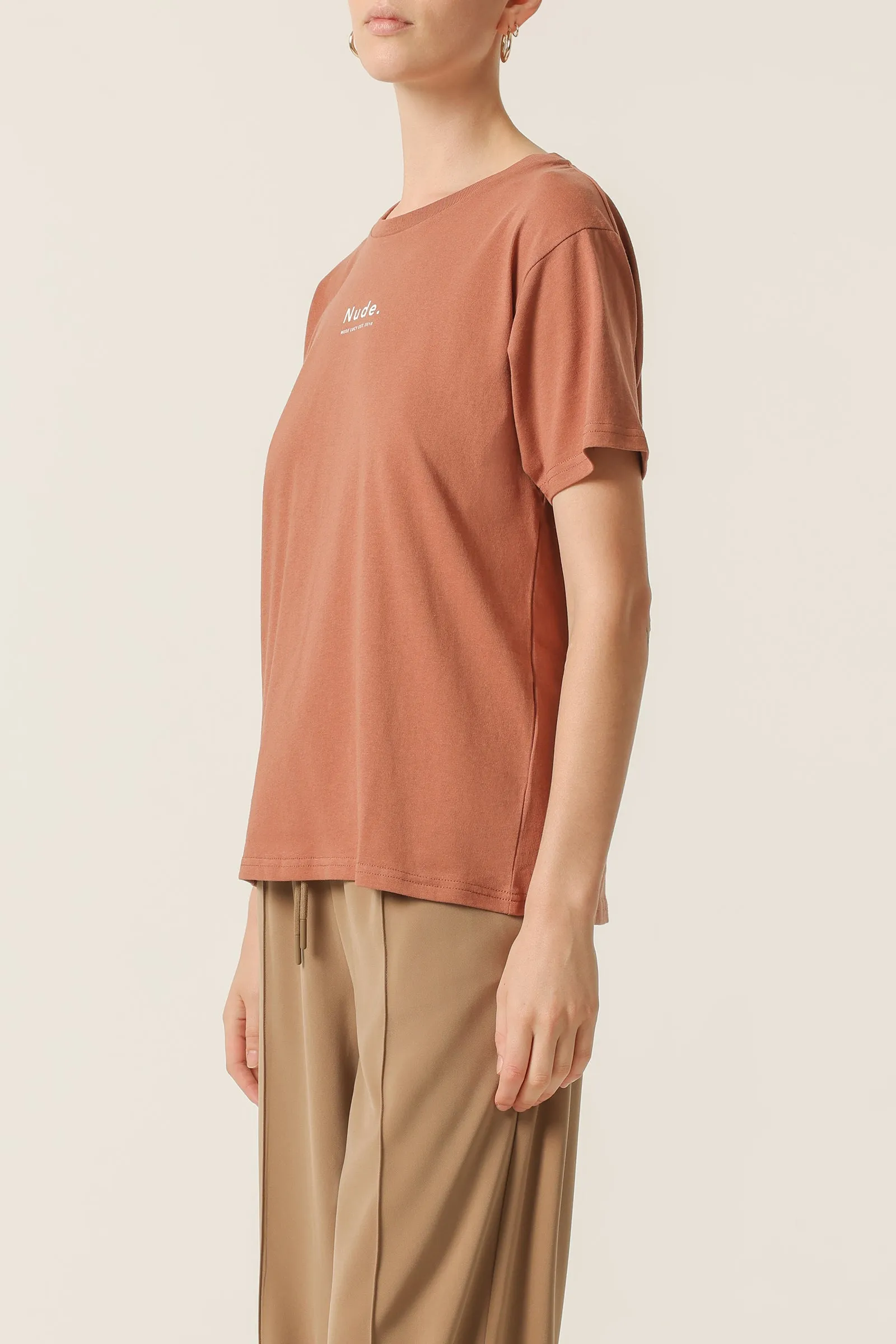 NUDE. ORGANIC HERITAGE TEE sold by Nude Lucy product image thumbnail 3