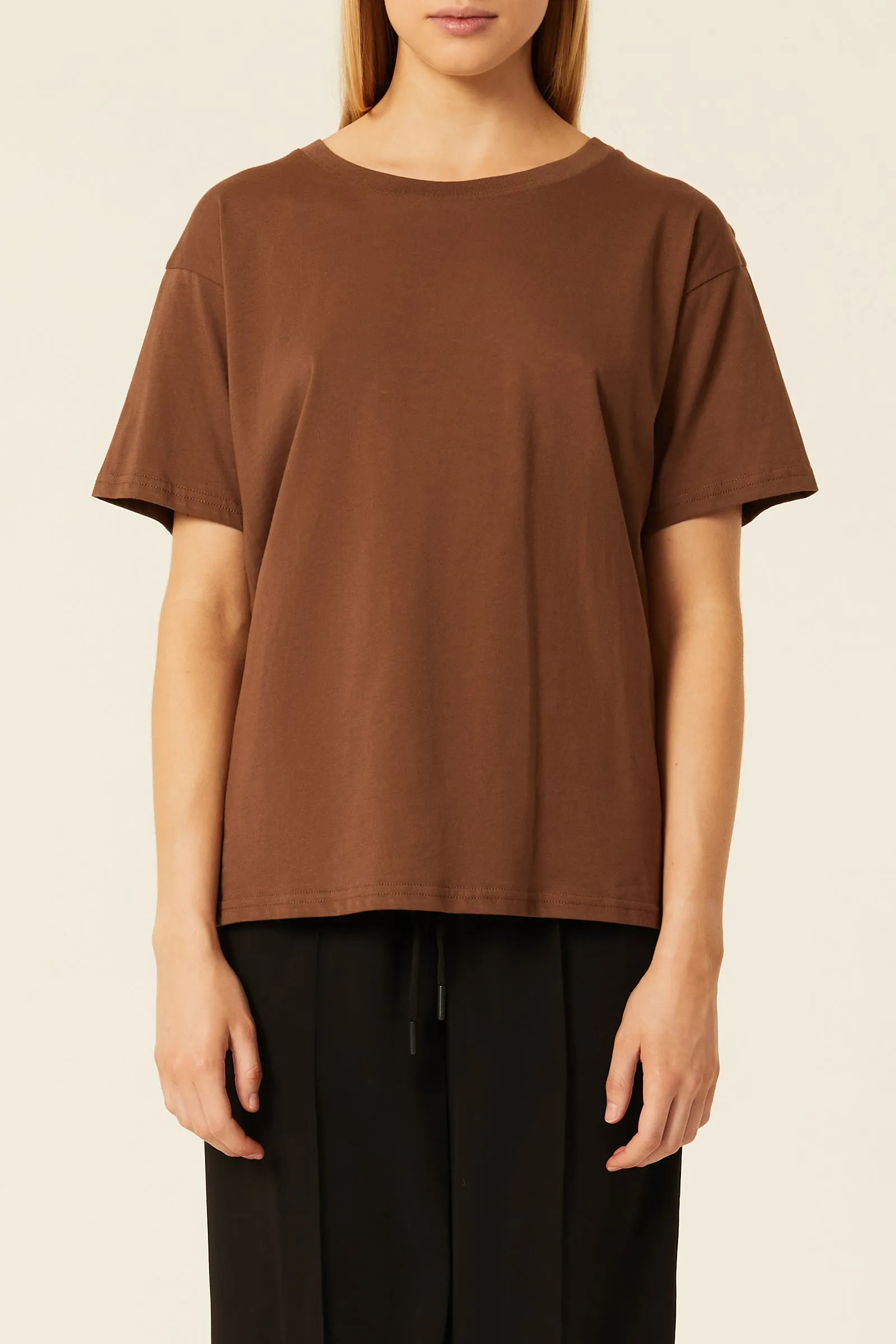 FRANKIE ORGANIC BOYFRIEND TEE sold by Nude Lucy product image thumbnail 2