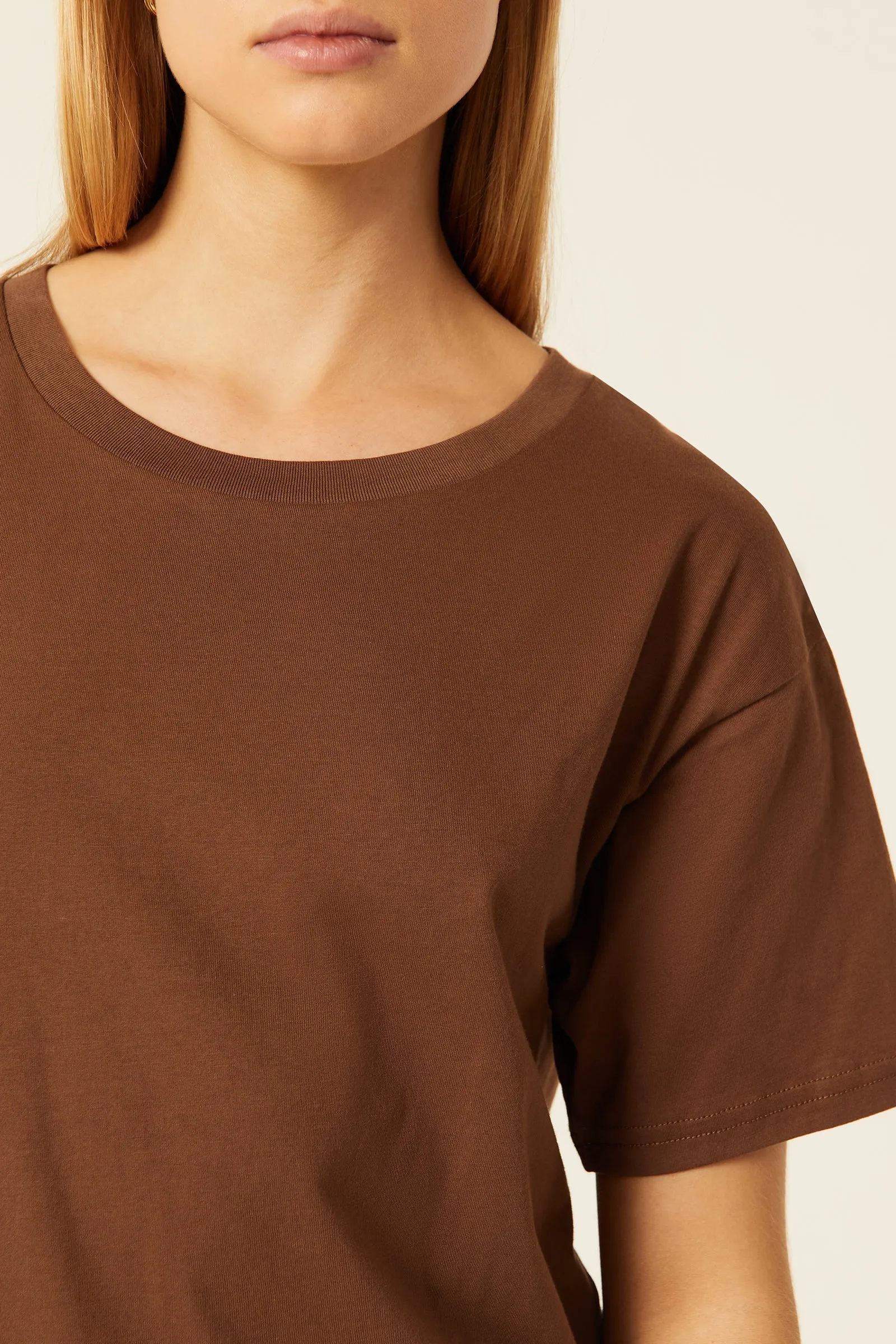 FRANKIE ORGANIC BOYFRIEND TEE sold by Nude Lucy product image thumbnail 5