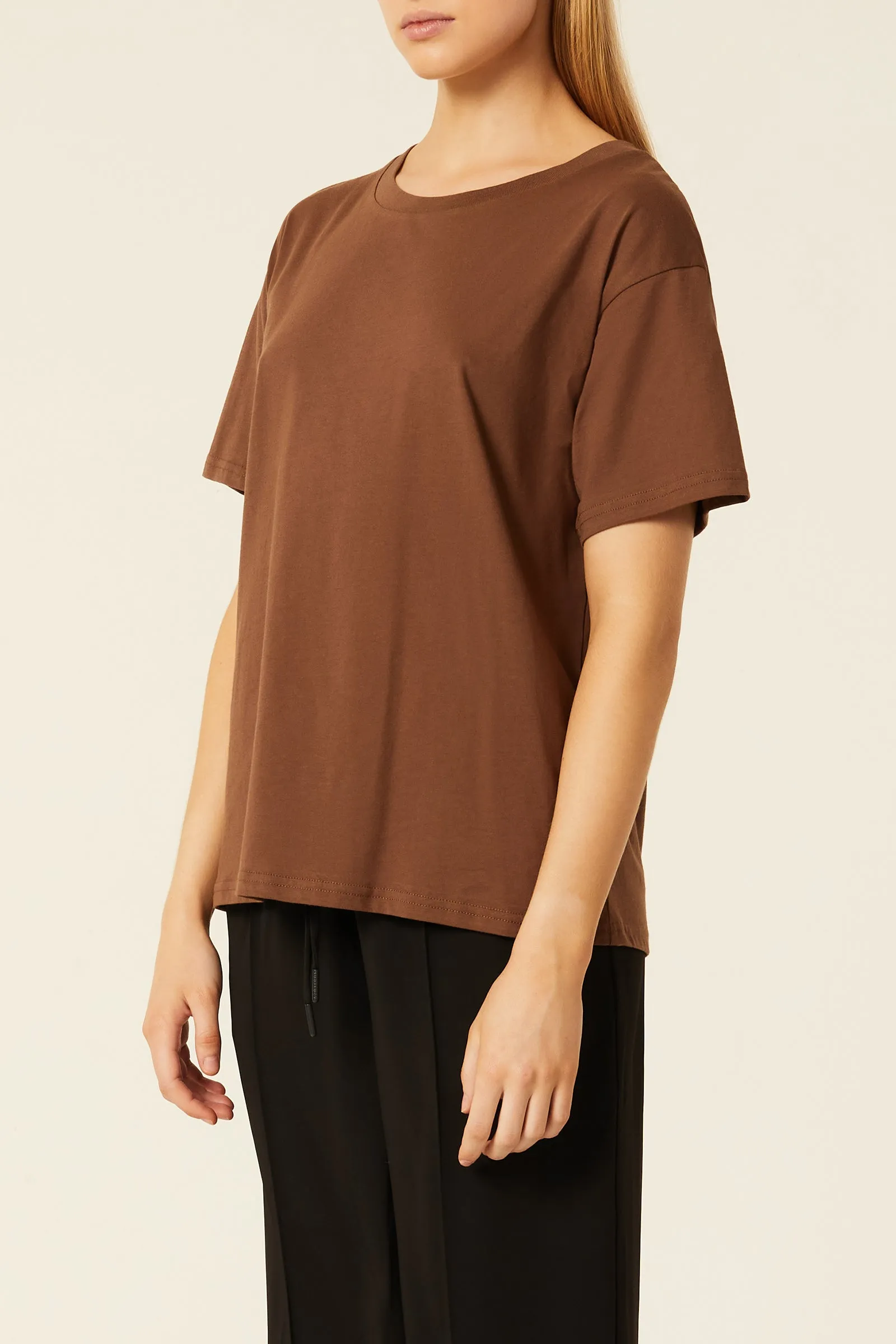 FRANKIE ORGANIC BOYFRIEND TEE sold by Nude Lucy product image thumbnail 3