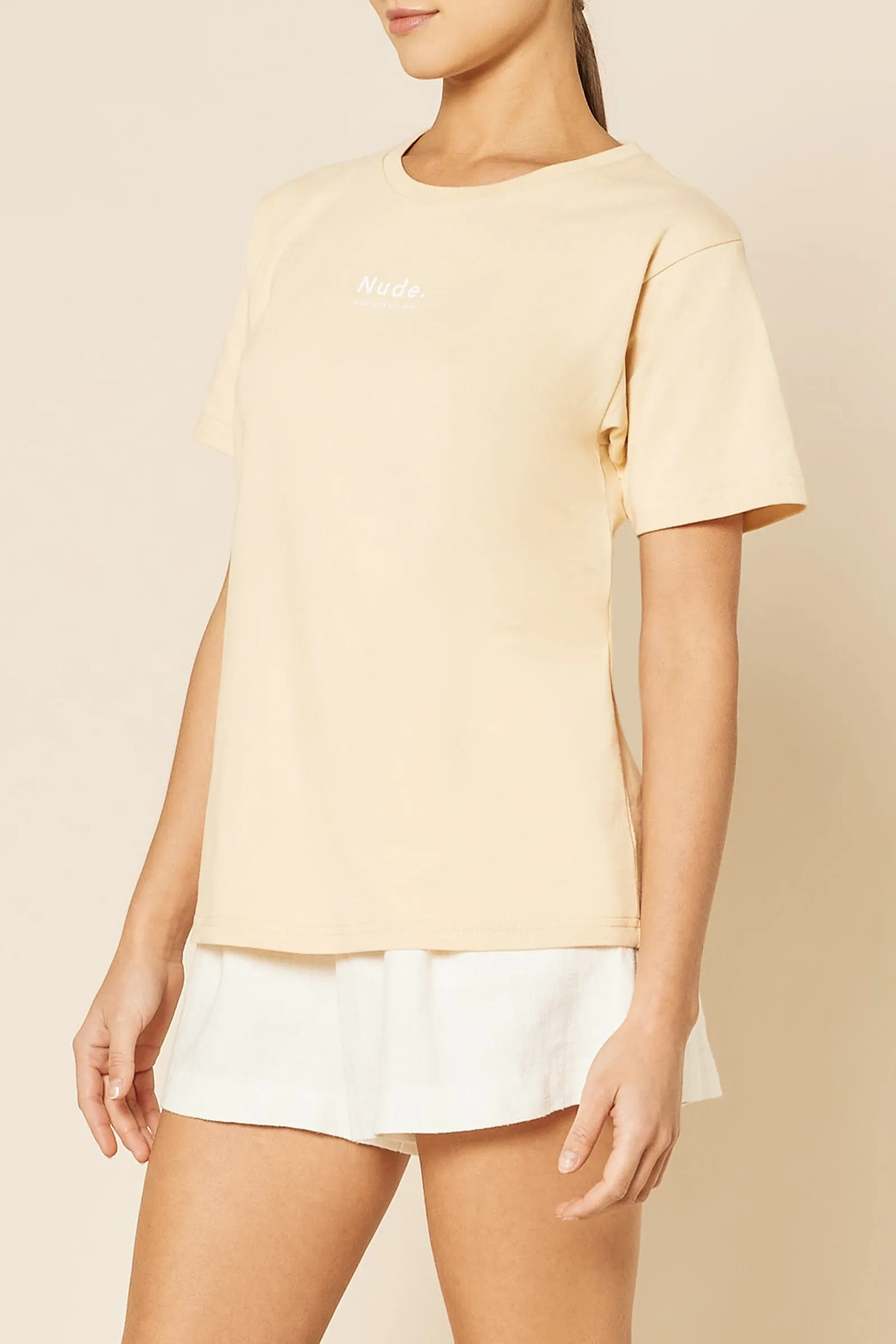 NUDE. ORGANIC HERITAGE TEE sold by Nude Lucy product image thumbnail 3