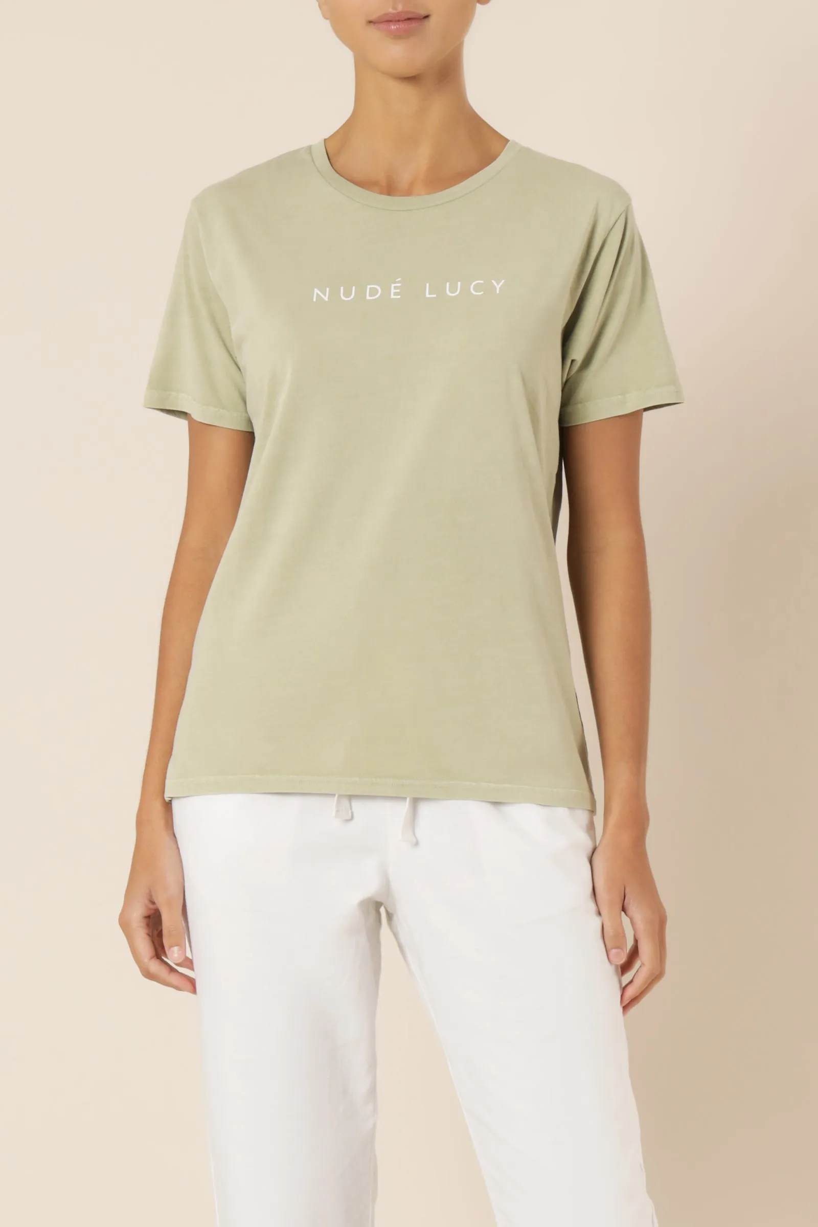 NUDE LUCY WASHED SLOGAN TEE sold by Nude Lucy product image thumbnail 2