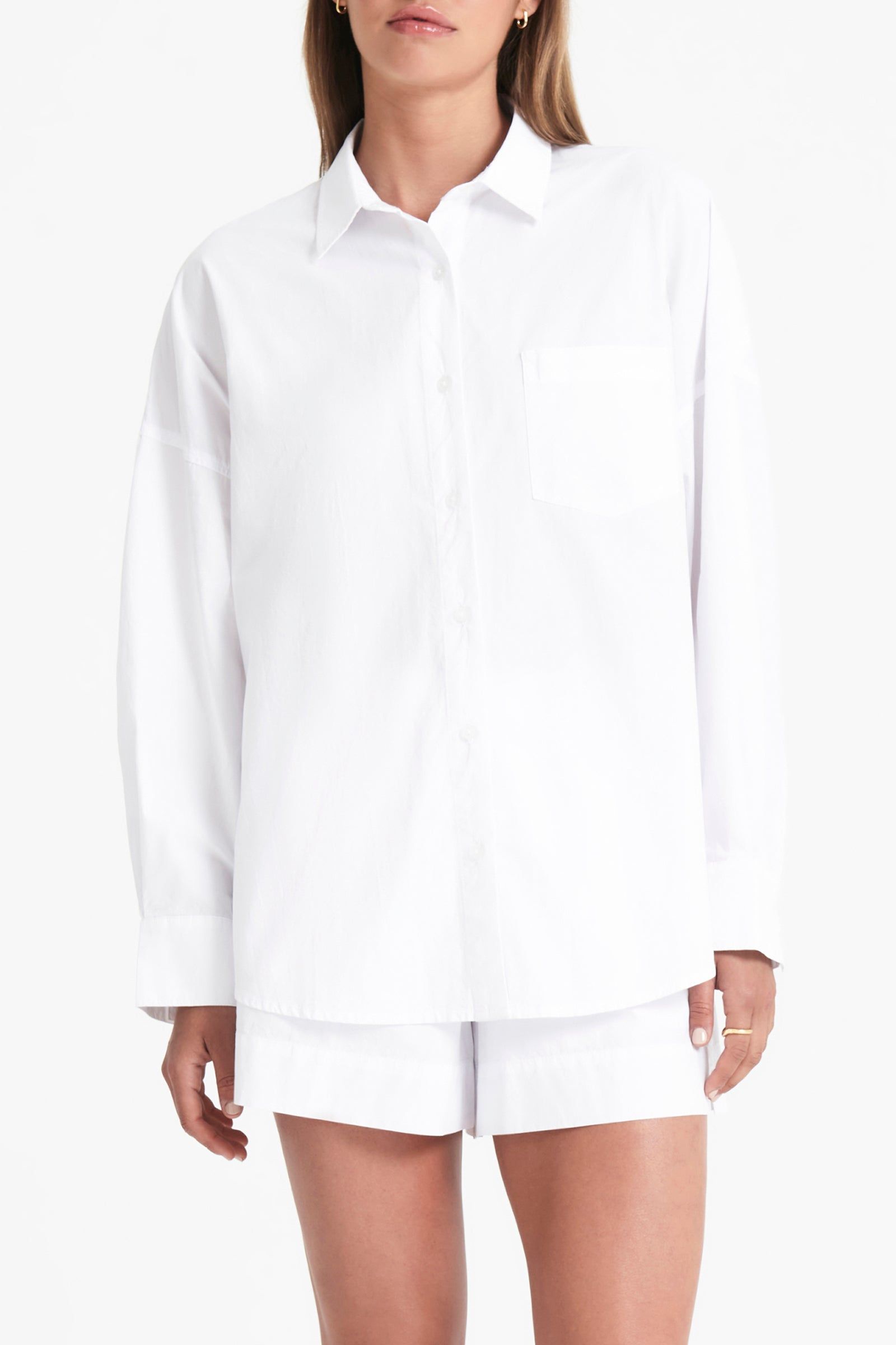 CRUZ POPLIN SHIRT sold by Nude Lucy product image thumbnail 2