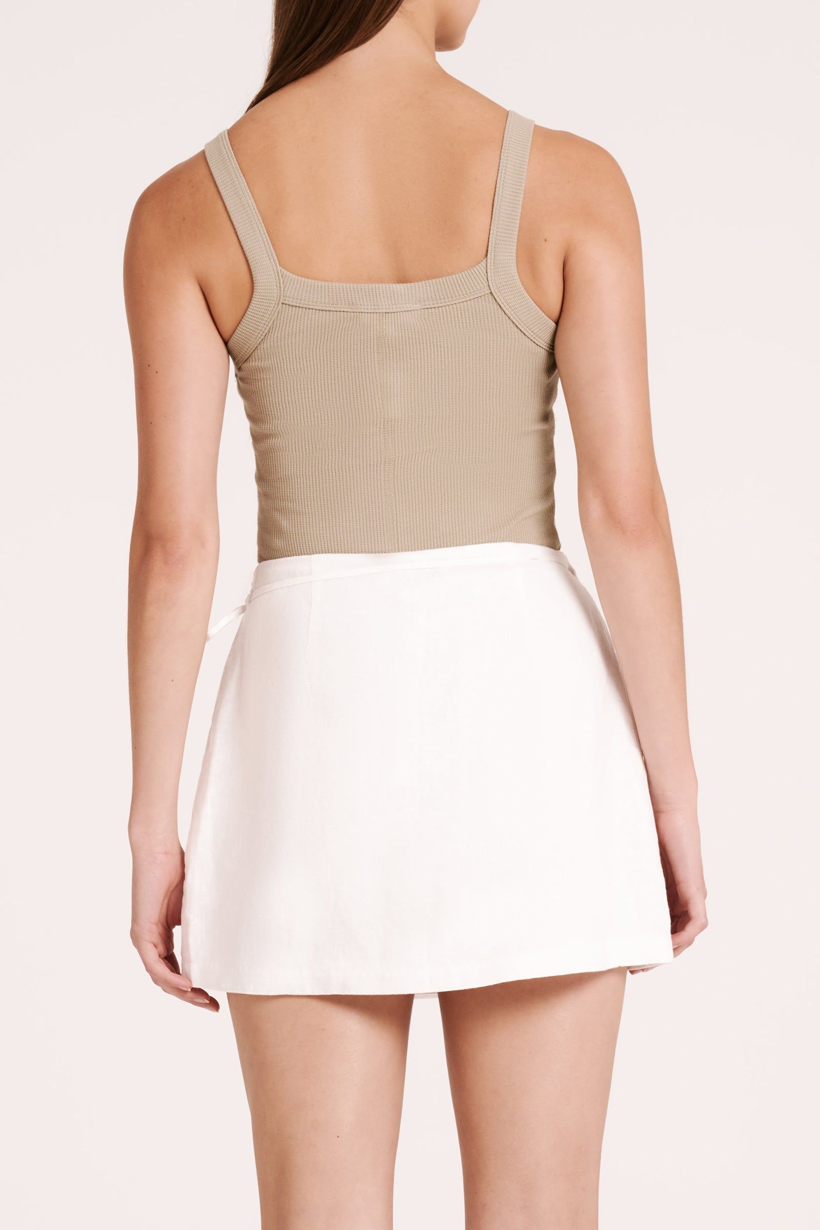 CLASSIC WAFFLE TANK sold by Nude Lucy product image thumbnail 4