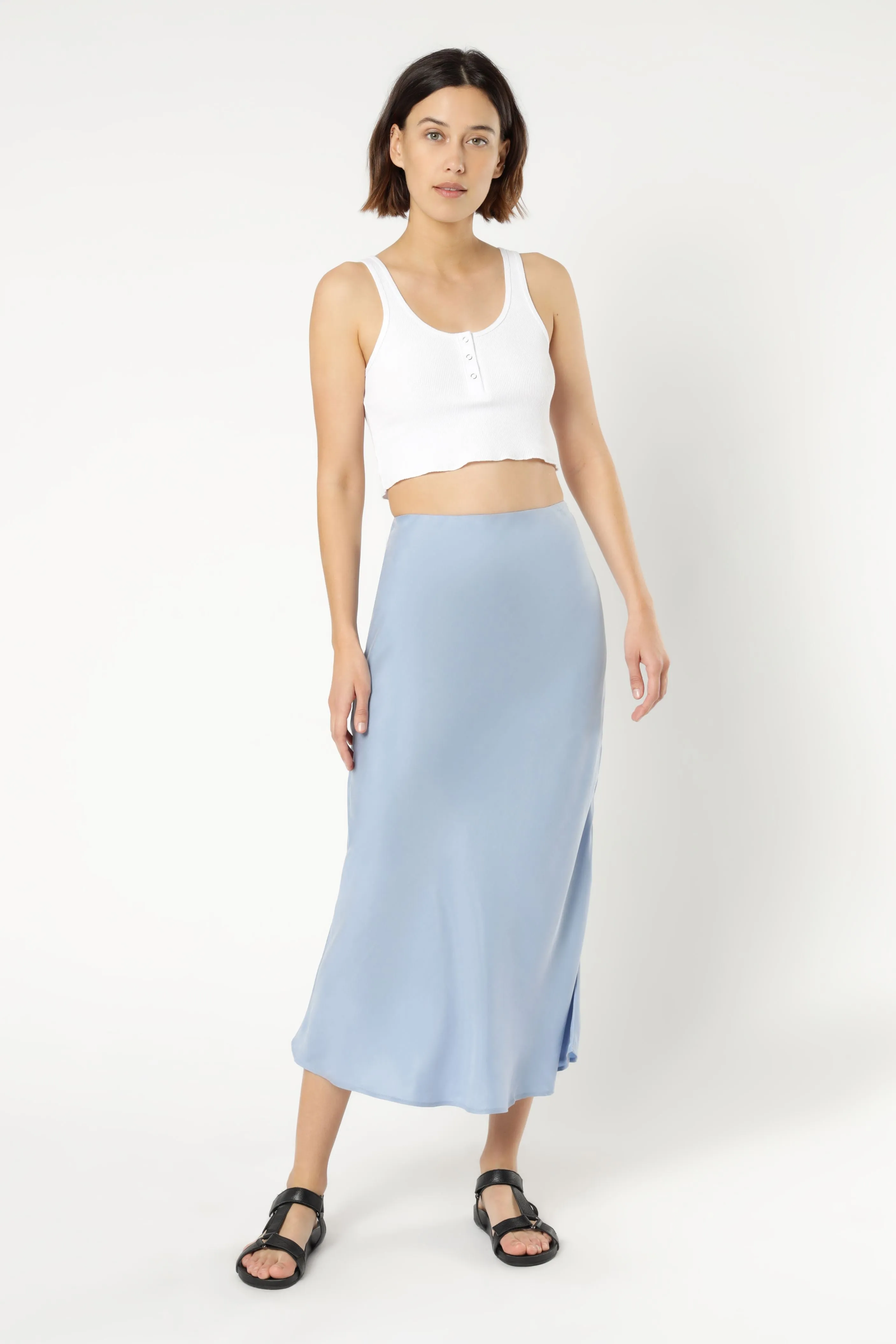 ESME CUPRO SKIRT sold by Nude Lucy