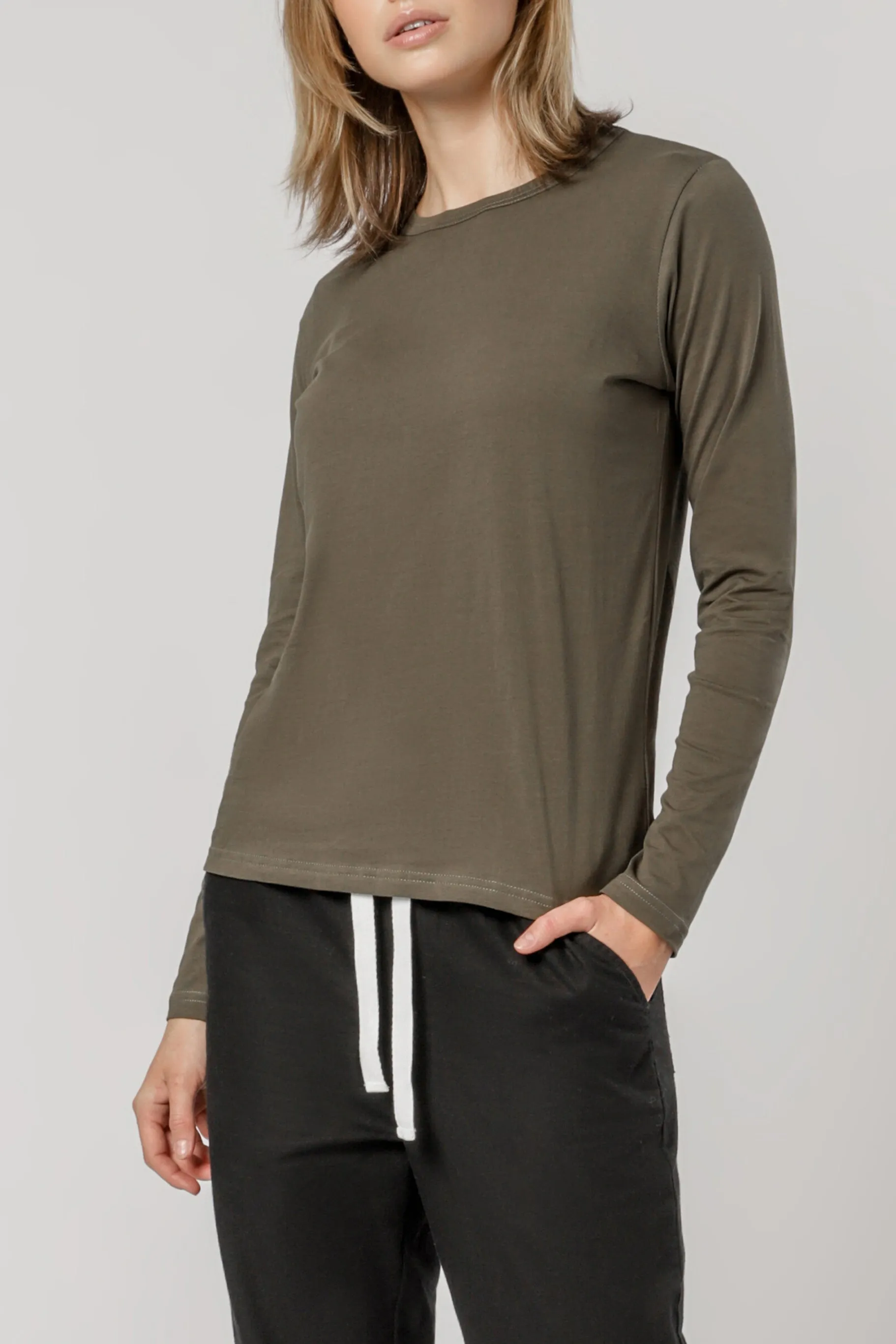 AVA LONG SLEEVE TEE sold by Nude Lucy product image thumbnail 2