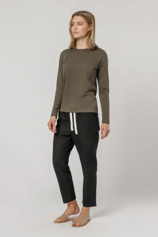 AVA LONG SLEEVE TEE sold by Nude Lucy