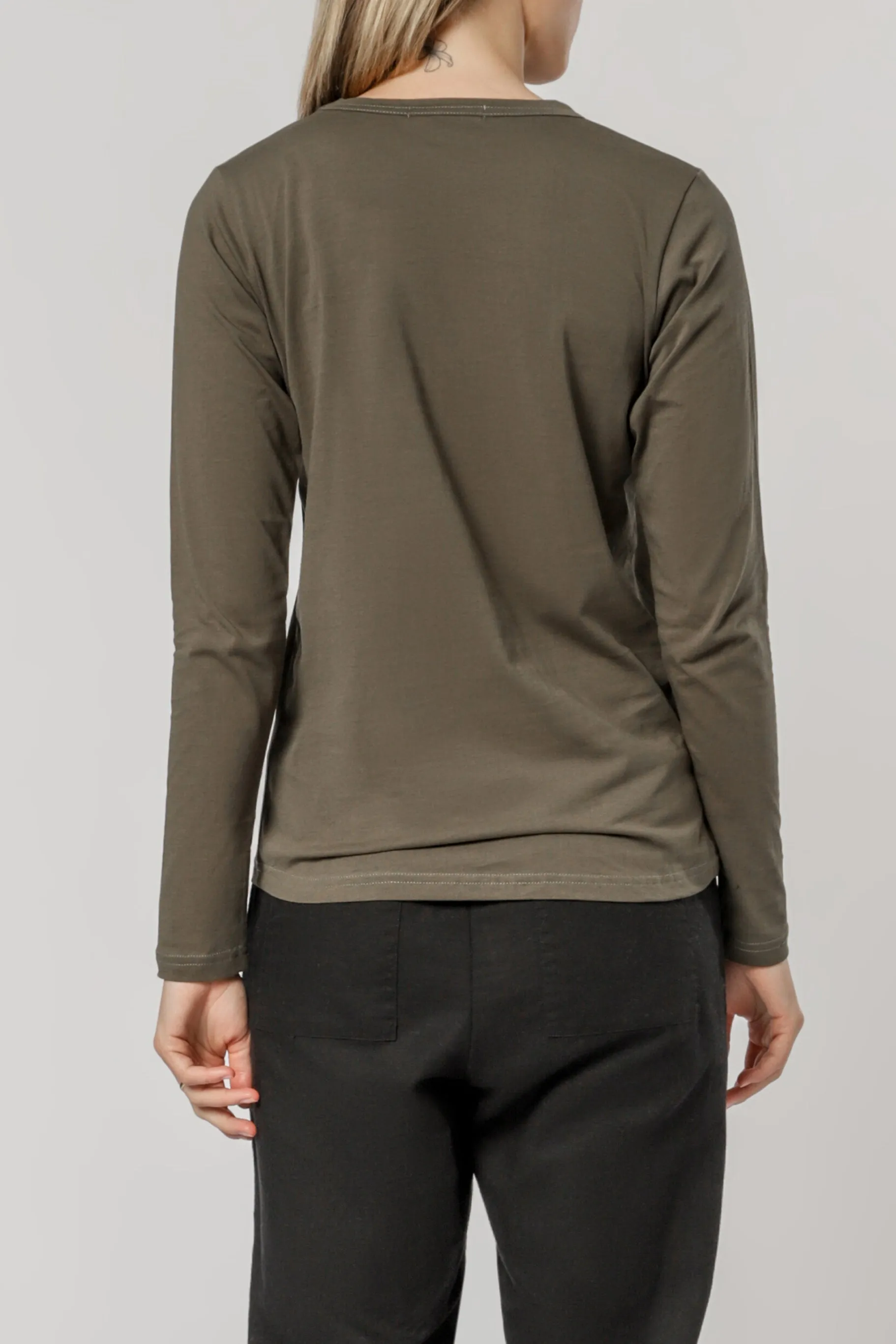 AVA LONG SLEEVE TEE sold by Nude Lucy product image thumbnail 3