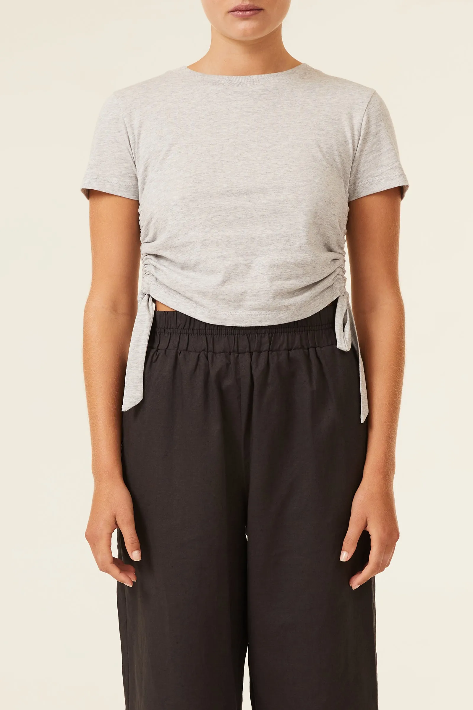 ROWAN ORGANIC DRAWSTRING TEE sold by Nude Lucy product image thumbnail 2