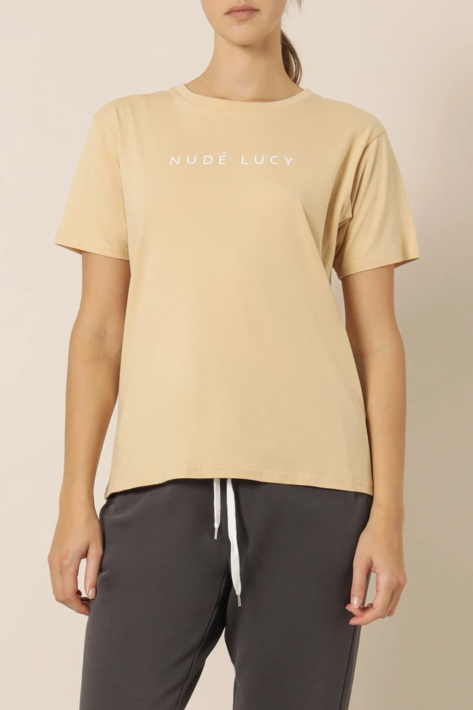 NUDE LUCY SLOGAN TEE sold by Nude Lucy product image thumbnail 2