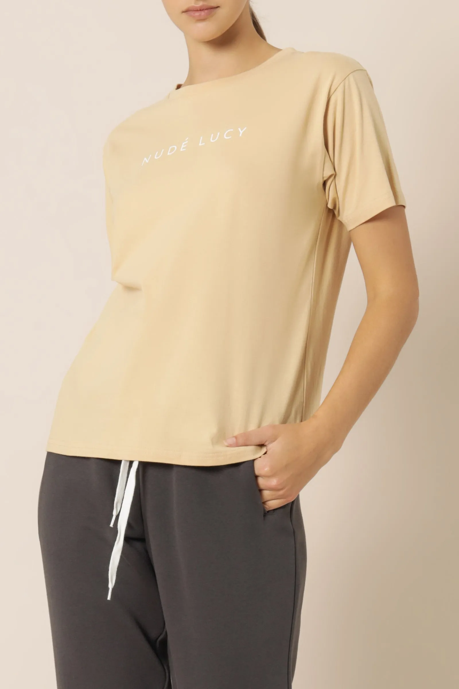 NUDE LUCY SLOGAN TEE sold by Nude Lucy product image thumbnail 3
