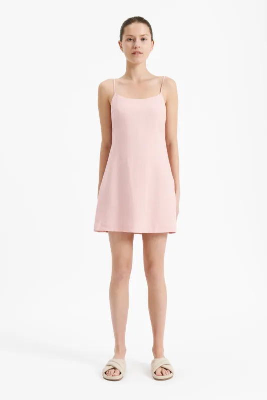 RYNN LINEN MINI DRESS sold by Nude Lucy