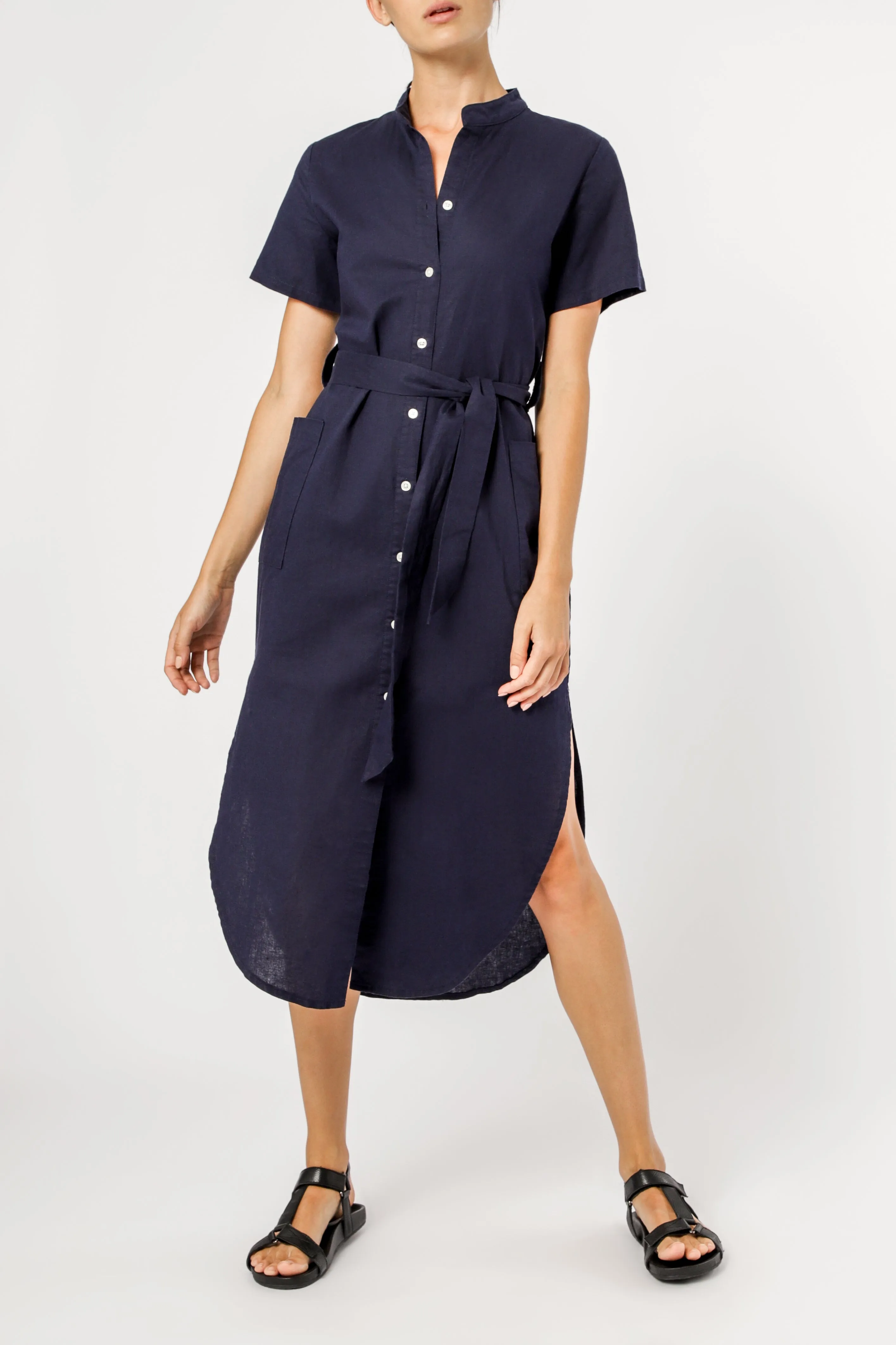 MAYA LINEN MAXI DRESS sold by Nude Lucy product image thumbnail 2