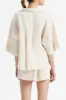 NUDE LINEN LOUNGE SHIRT sold by Nude Lucy