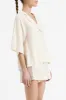 NUDE LINEN LOUNGE SHIRT sold by Nude Lucy