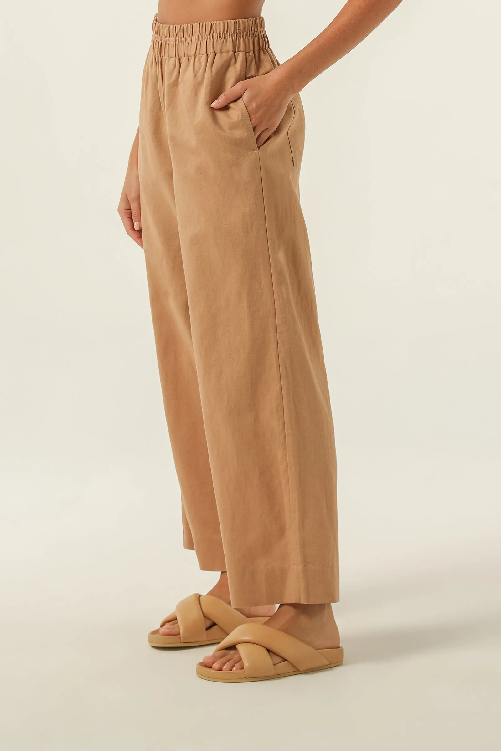 PRESTON LINEN PANT sold by Nude Lucy product image thumbnail 3