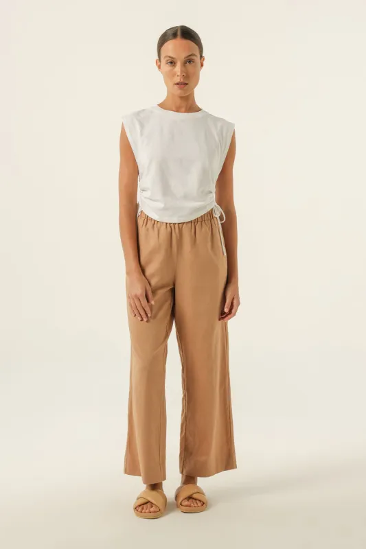 PRESTON LINEN PANT sold by Nude Lucy