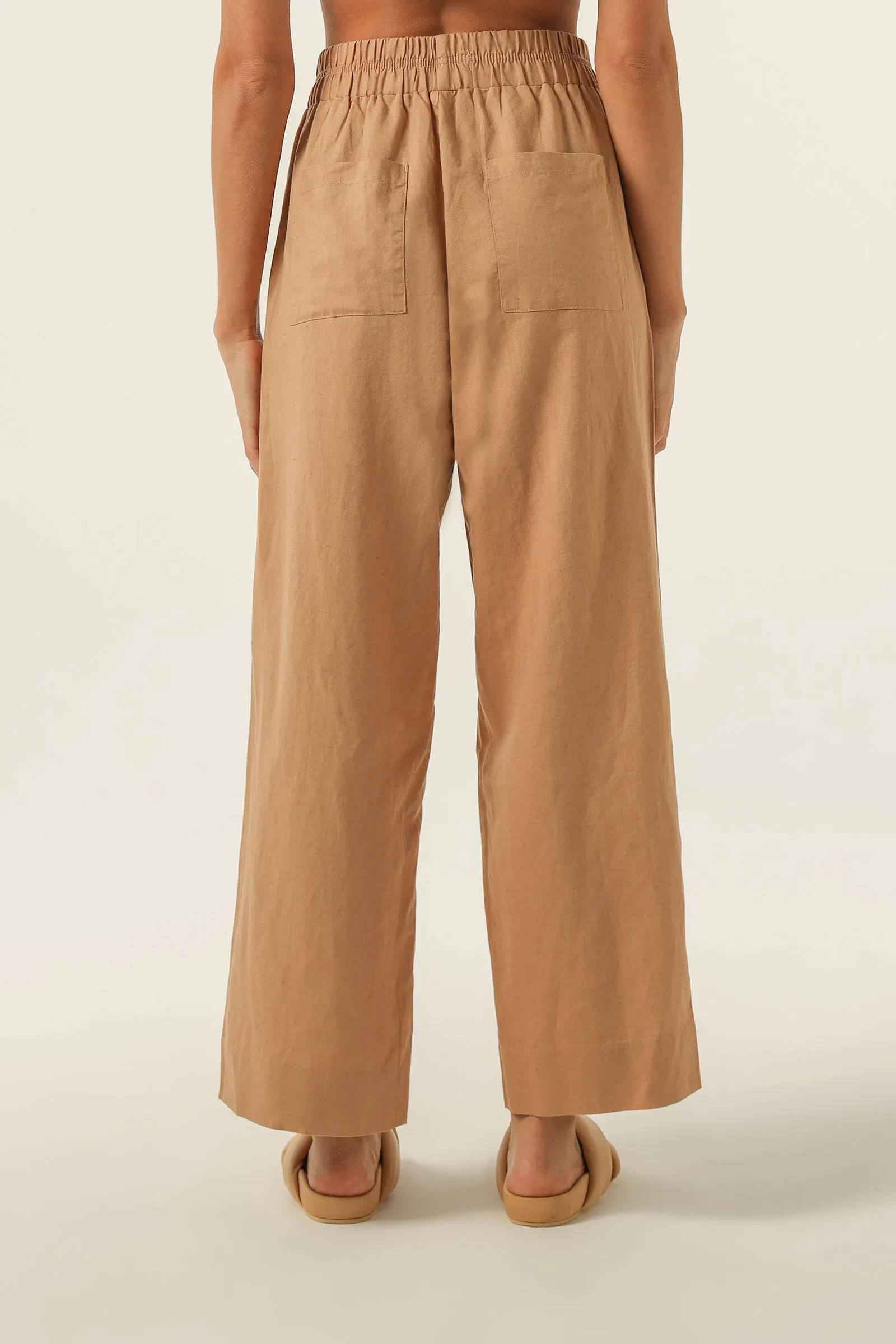 PRESTON LINEN PANT sold by Nude Lucy product image thumbnail 4