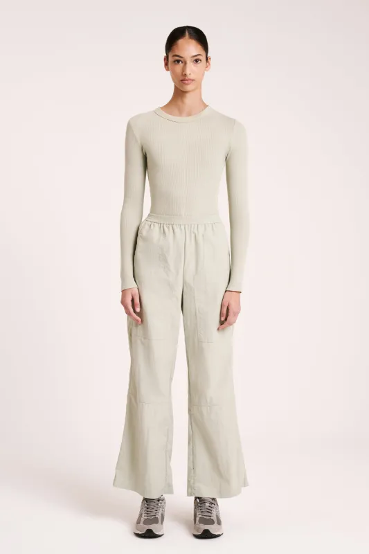 LONG LINE WAFFLE TEE sold by Nude Lucy