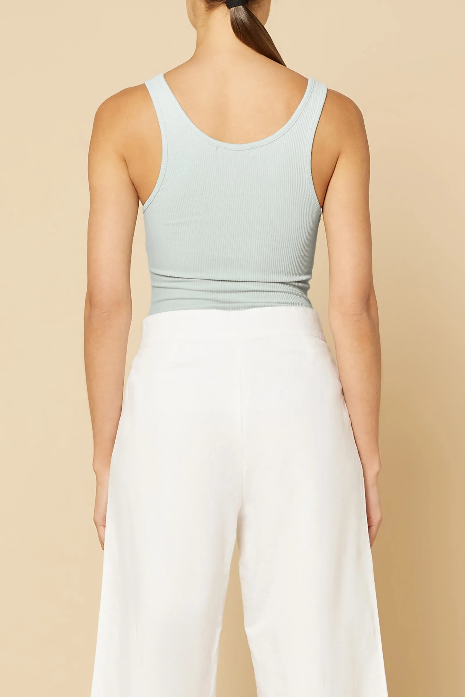MAYA ORGANIC RIB TANK sold by Nude Lucy product image thumbnail 4