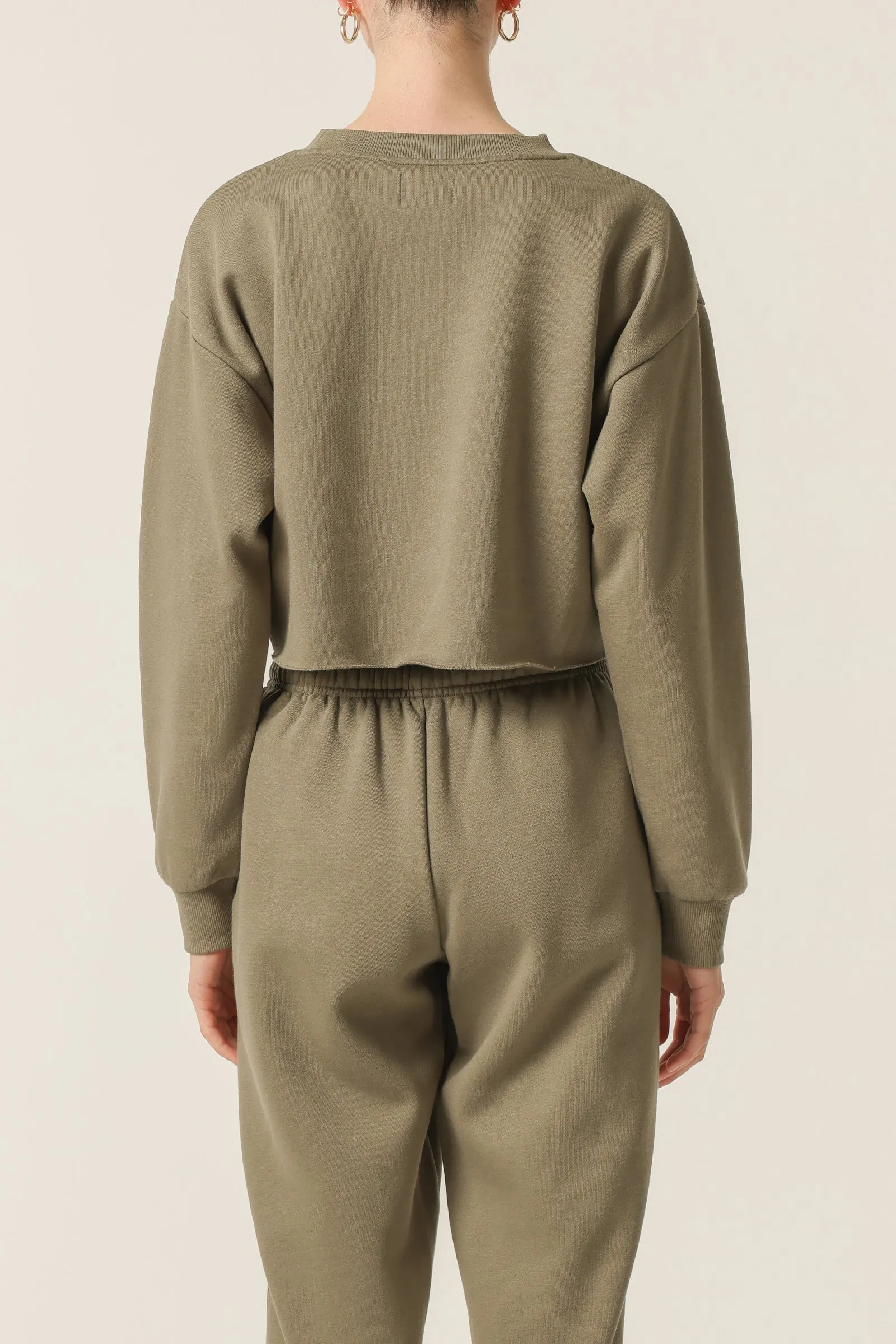 CARTER CLASSIC CROP SWEAT sold by Nude Lucy product image thumbnail 4