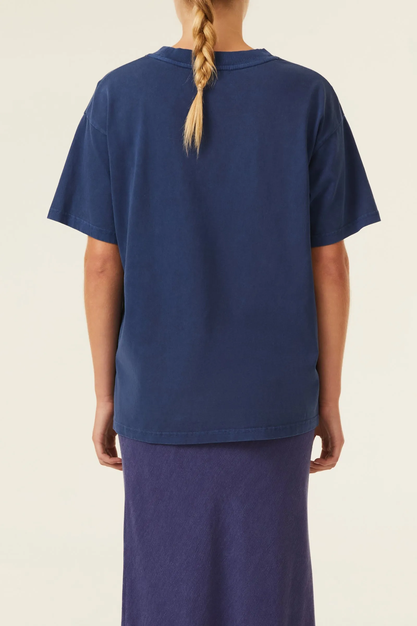 FRANKIE ORGANIC WASHED BF TEE sold by Nude Lucy product image thumbnail 4