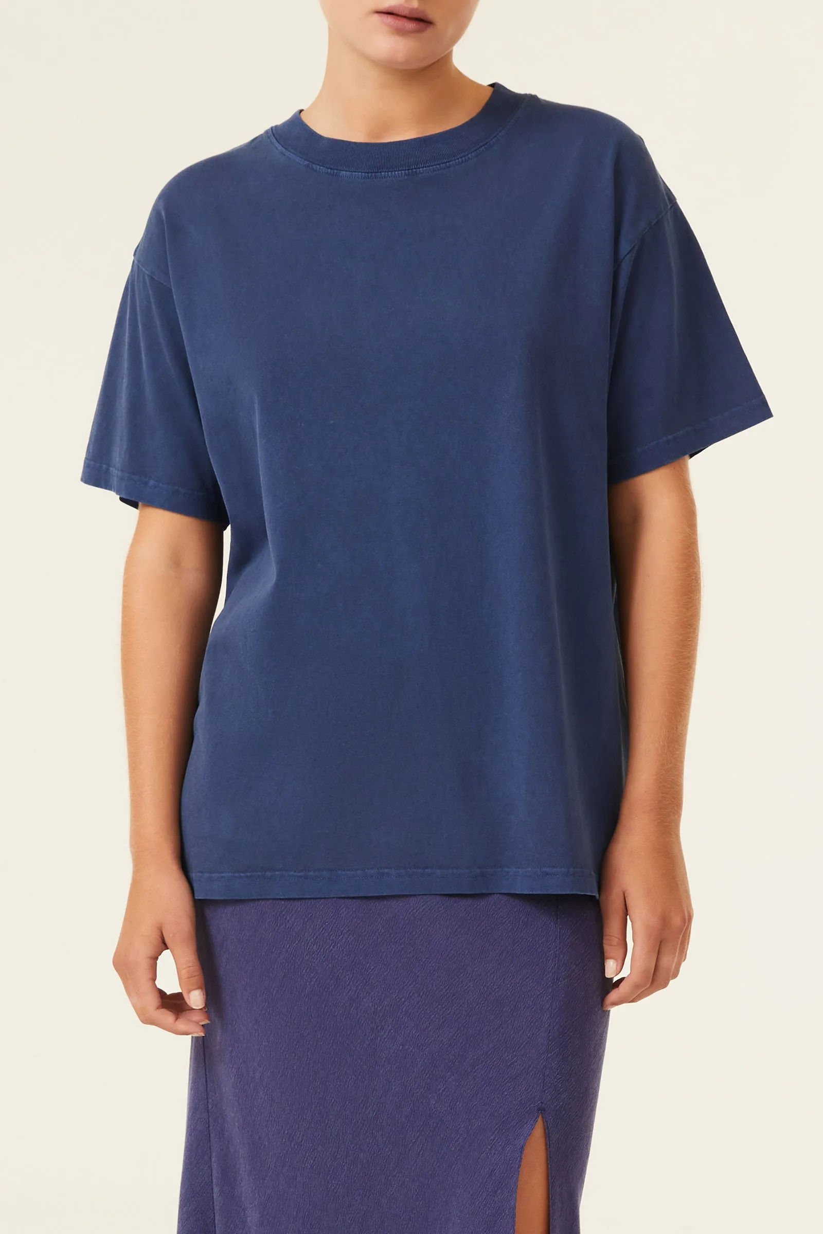 FRANKIE ORGANIC WASHED BF TEE sold by Nude Lucy product image thumbnail 2