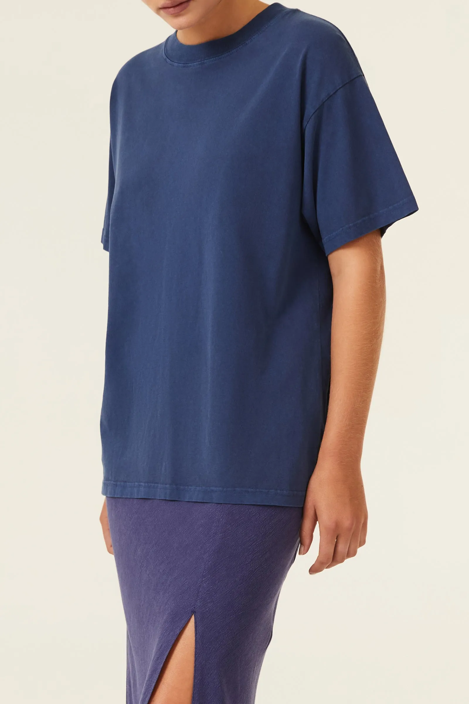 FRANKIE ORGANIC WASHED BF TEE sold by Nude Lucy product image thumbnail 3