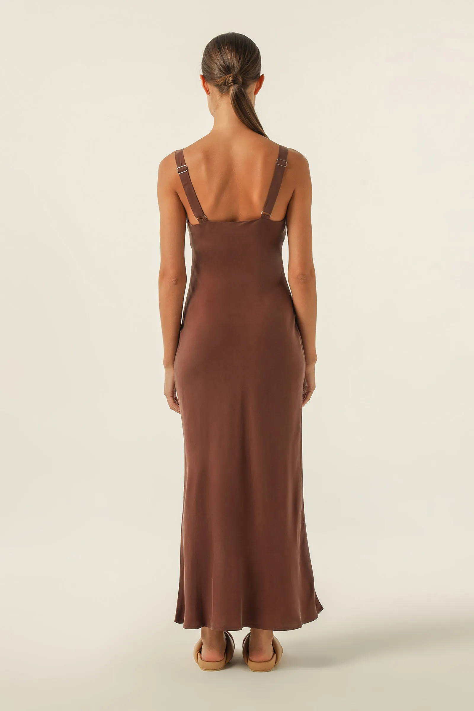 HARLOW CUPRO SLIP DRESS sold by Nude Lucy product image thumbnail 3