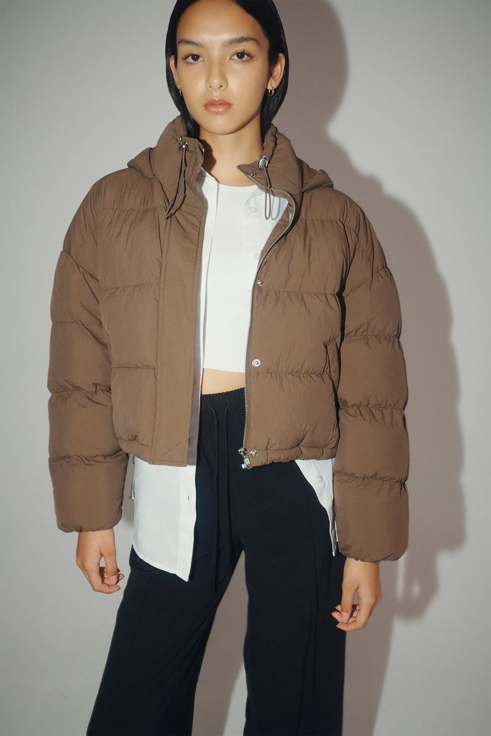 ATLANTA HOODED PUFFER sold by Nude Lucy product image thumbnail 2