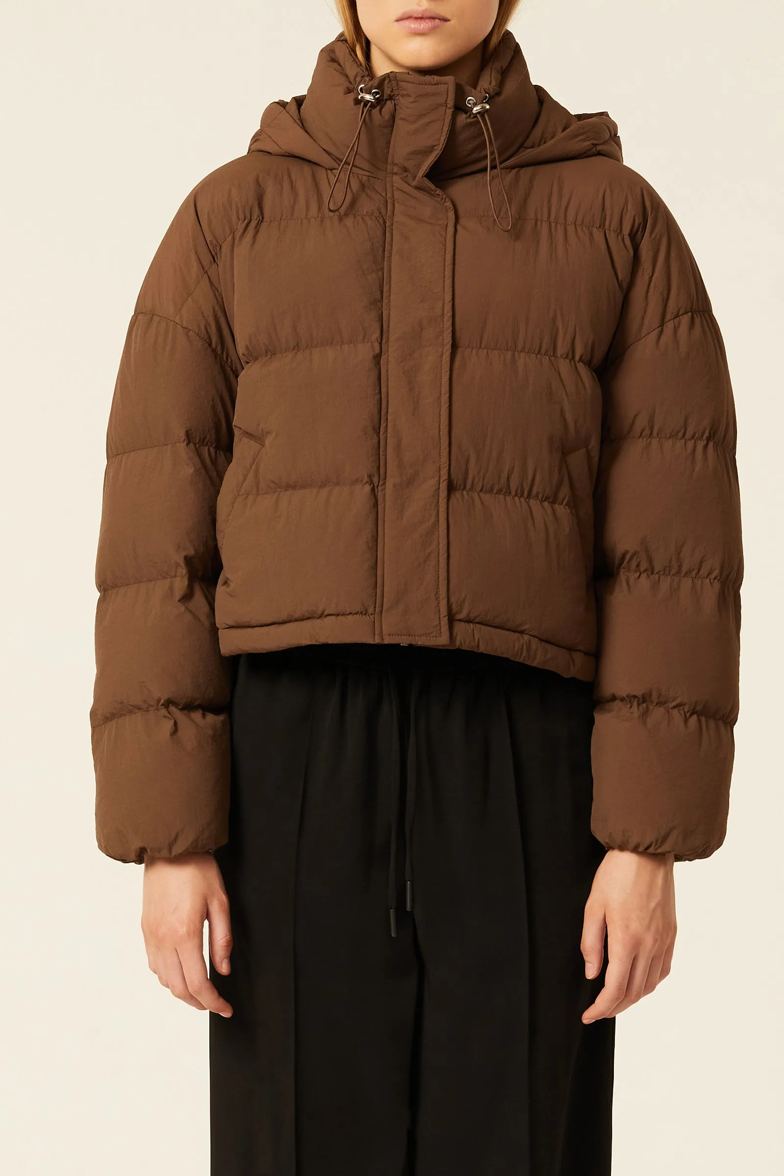 ATLANTA HOODED PUFFER sold by Nude Lucy product image thumbnail 4