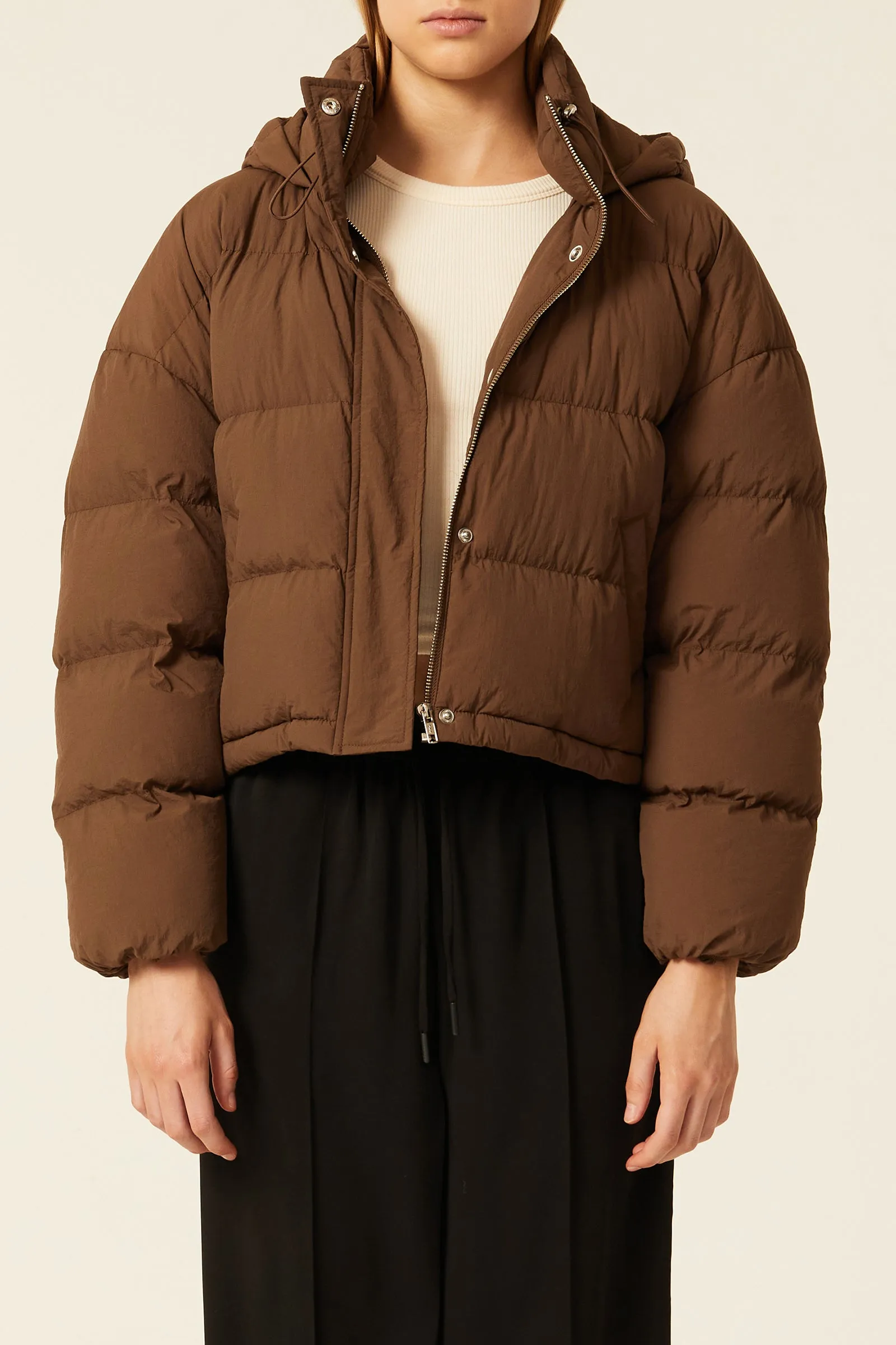 ATLANTA HOODED PUFFER sold by Nude Lucy product image thumbnail 3