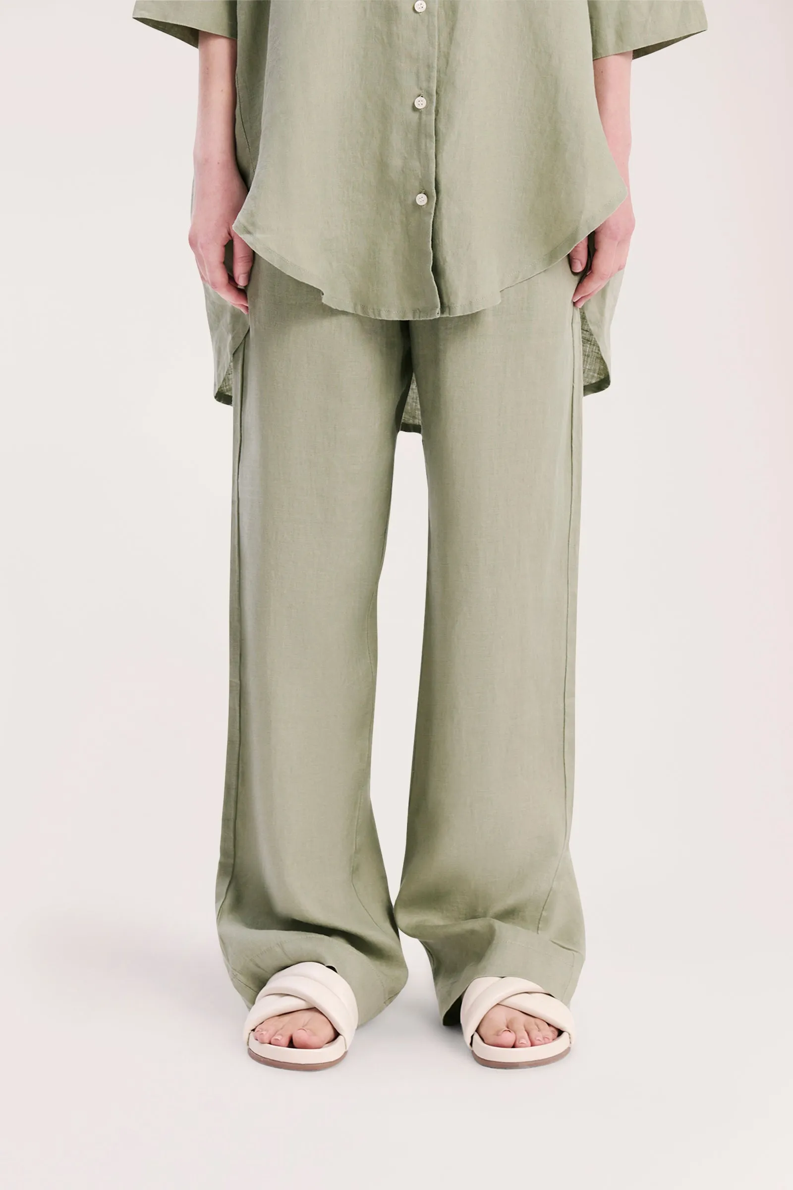 LOUNGE LINEN PANT sold by Nude Lucy product image thumbnail 2