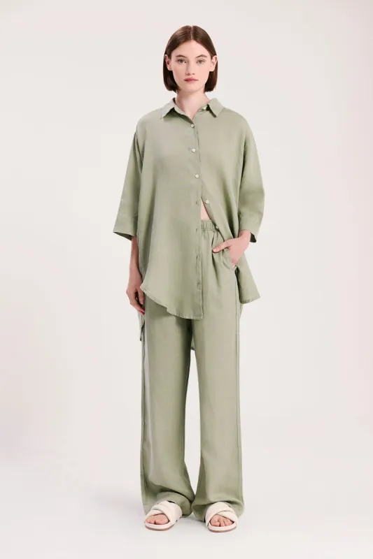 LOUNGE LINEN PANT sold by Nude Lucy