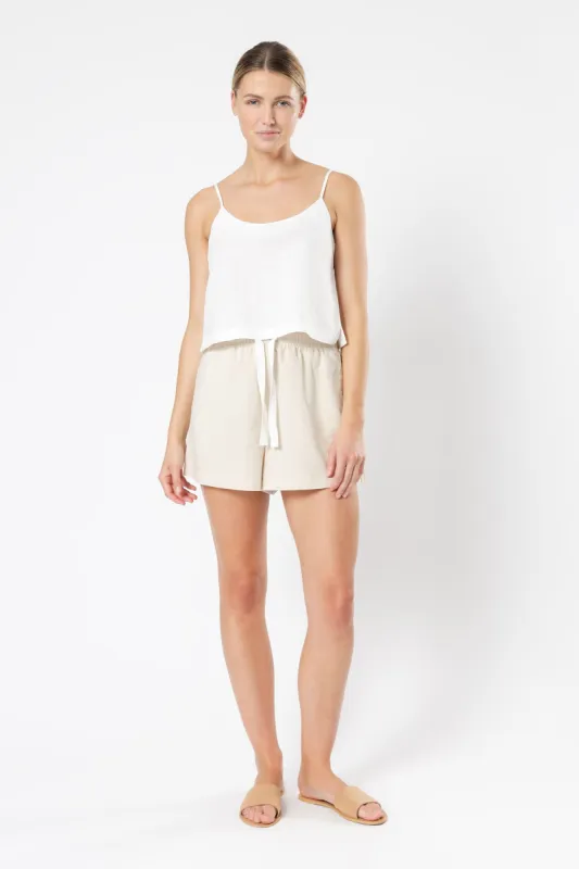 DREW LINEN CAMI sold by Nude Lucy