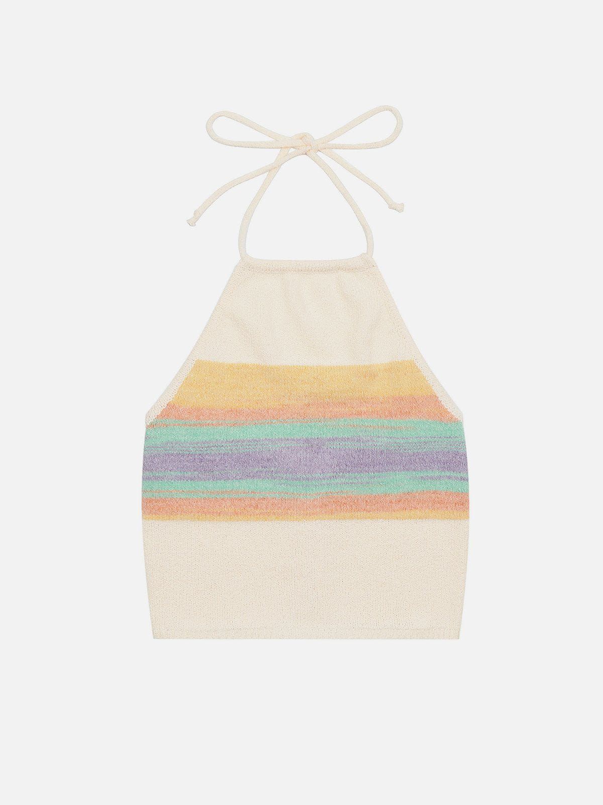 Color Blocking Tank Top sold by Aelfric Eden