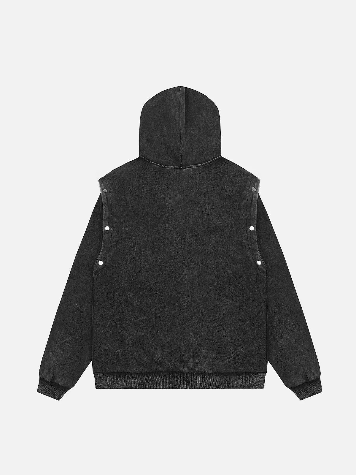 Aelfric Eden Detachable Sleeve Washed Hoodie sold by Aelfric Eden product image thumbnail 3