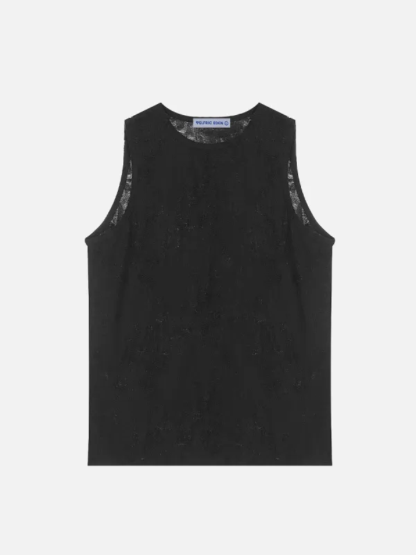 Aelfric Eden Texture Distressed Tank Top sold by Aelfric Eden