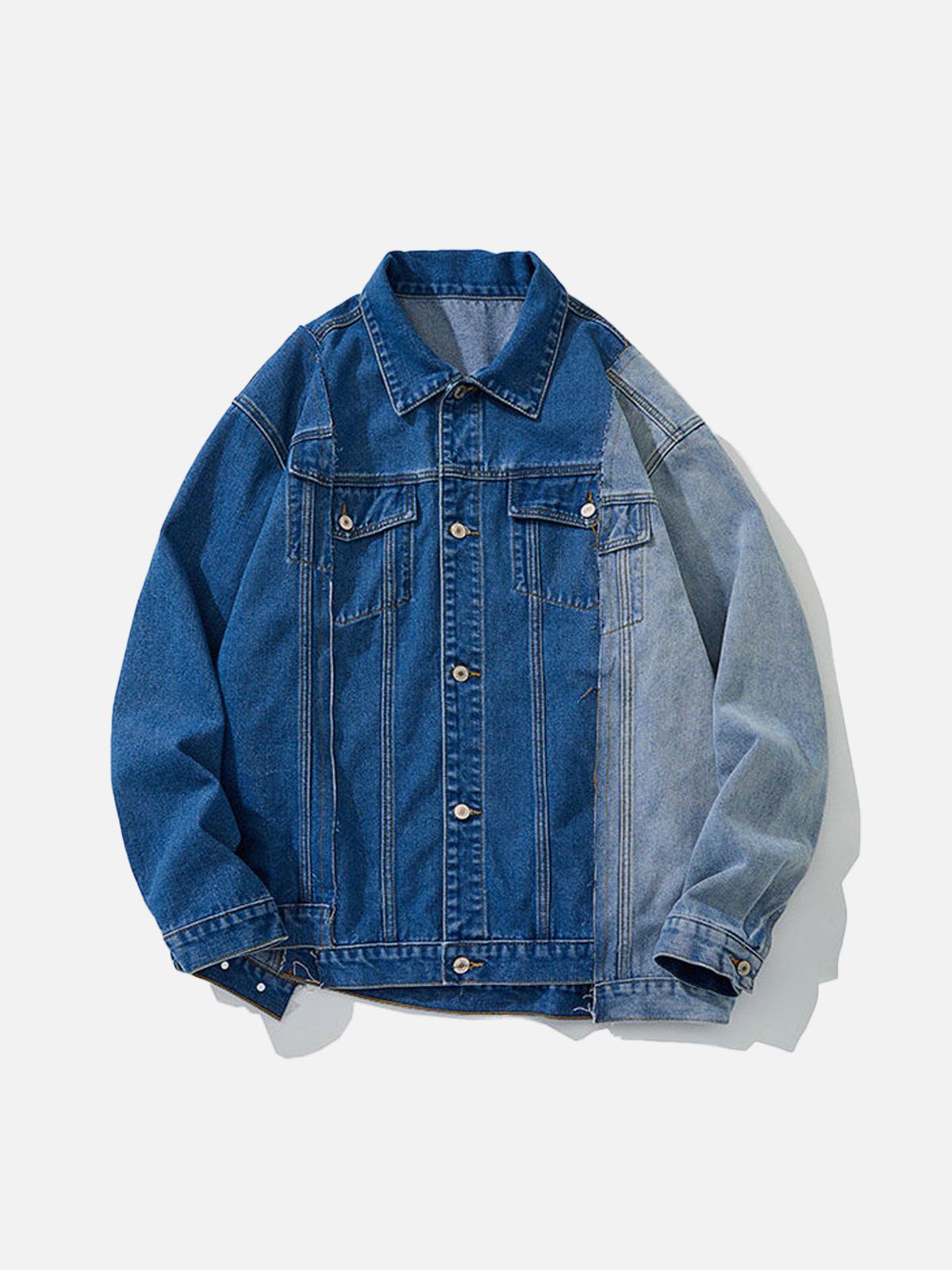 Aelfric Eden Patchwork Denim Jacket sold by Aelfric Eden product image thumbnail 3