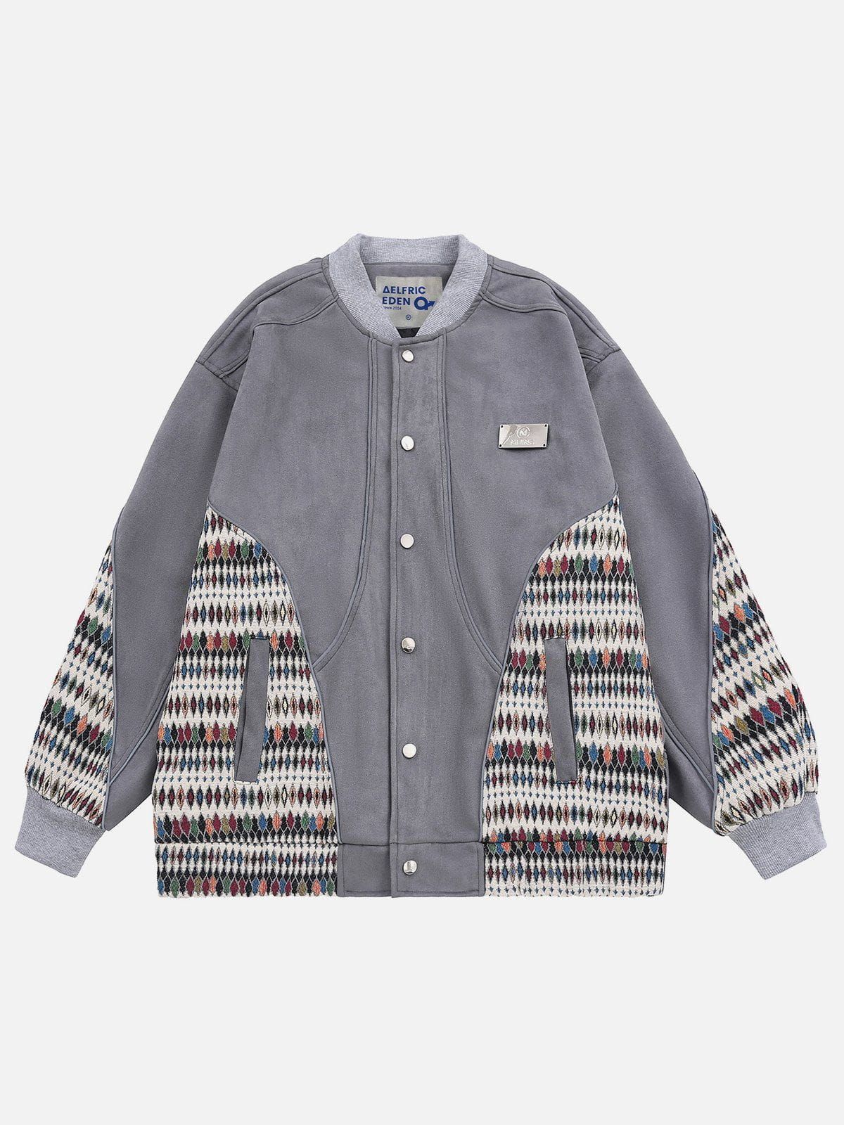 Aelfric Eden Ethnic Style Patchwork Jacket sold by Aelfric Eden product image thumbnail 2