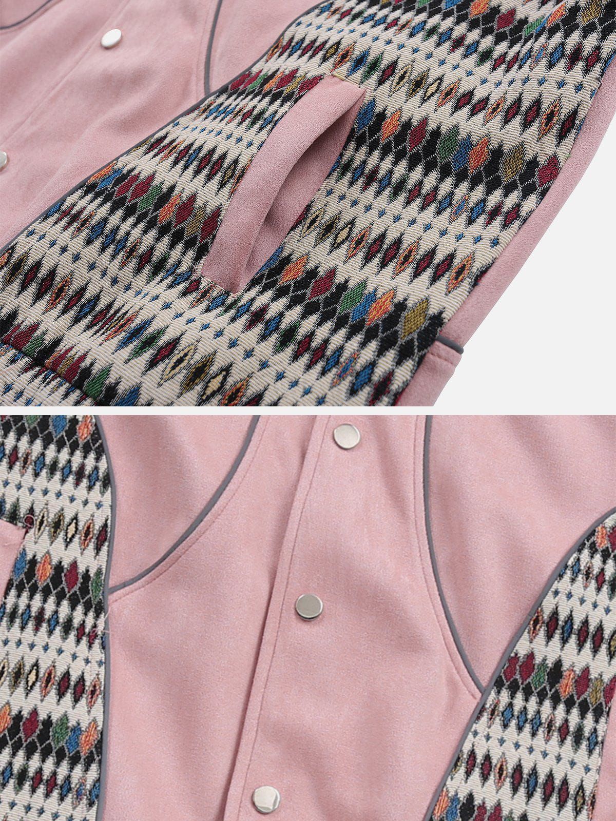 Aelfric Eden Ethnic Style Patchwork Jacket sold by Aelfric Eden product image thumbnail 5