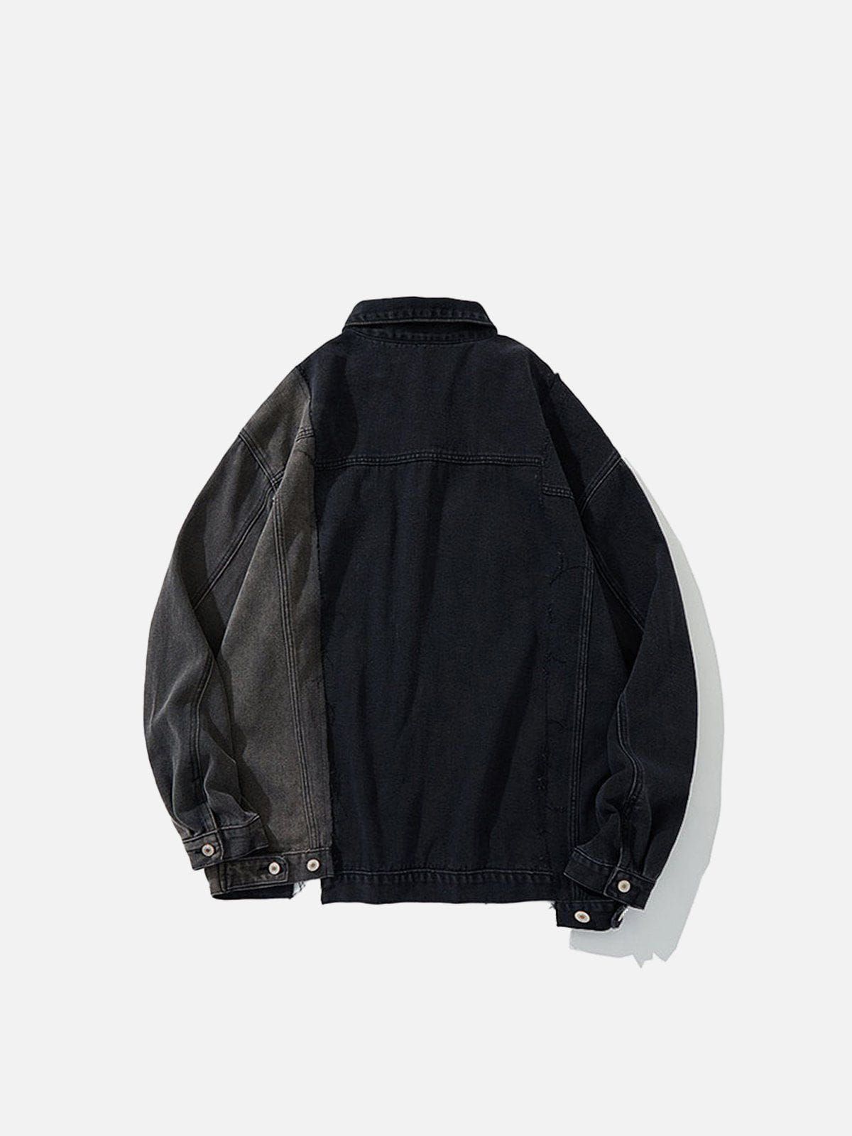 Aelfric Eden Patchwork Denim Jacket sold by Aelfric Eden product image thumbnail 2