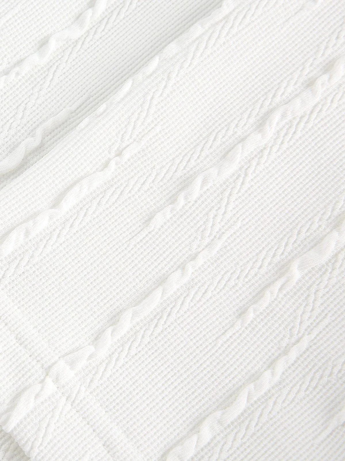 Aelfric Eden Stripe Texture Patchwork Tee sold by Aelfric Eden product image thumbnail 5