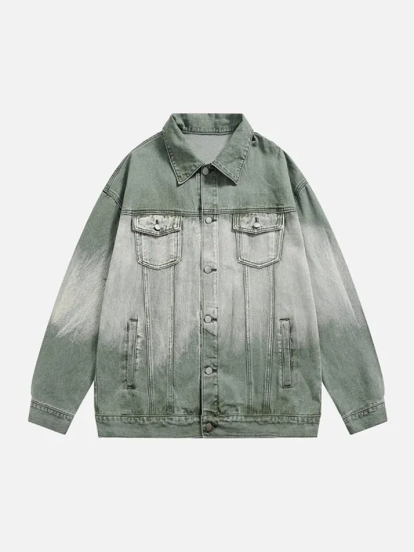 Aelfric Eden Gradient Dip-dye Washed Jacket sold by Aelfric Eden