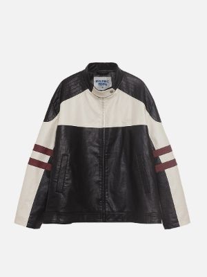 Aelfric Eden Stripe Color Block Racing Jacket sold by Aelfric Eden