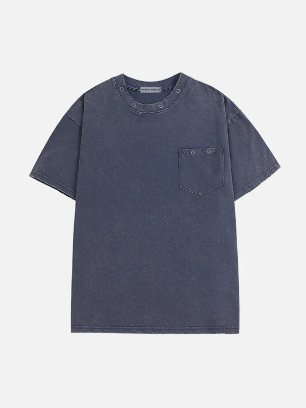 Aelfric Eden Solid Washed Pocket Tee sold by Aelfric Eden