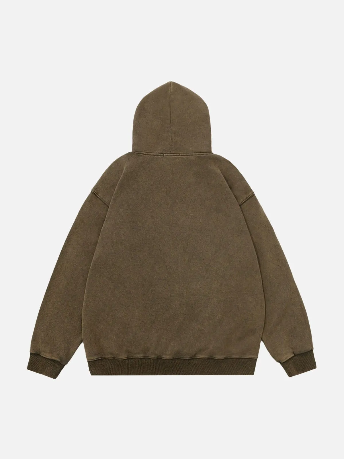 Aelfric Eden Oversized Embroidery Washed Pullover Hoodie sold by Aelfric Eden product image thumbnail 2