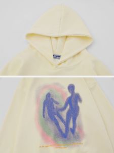 Aelfric Eden Vintage Shadow Print Hoodie sold by Aelfric Eden
